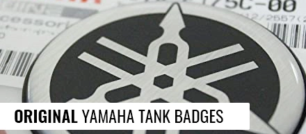 Yamaha Gel Tank Badges