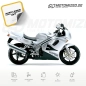 Preview: Honda VFR 750 1994 with Silver Motorcycle Decals