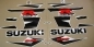 Preview: Replica Dekor für Suzuki GSX-R 600 2004 in Gelb/Schwarz