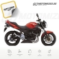 Preview: Suzuki GSR 600 2009 with Red Motorcycle Decals