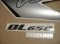 Preview: Suzuki DL650 V-STROM 2007 with Silver Vinyl-Sticker