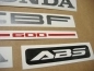Preview: Honda CBF 600N 2004 - Silver - Sticker-Decals