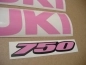 Preview: Suzuki GSX-R 750 Universal - Barbie Pink - Custom-Aufkleber-Dekor