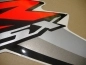 Preview: Suzuki GSX-R 600 2006 - Weiß/Silber - Aufkleber-Dekor