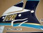 Preview: Replica Dekor für Yamaha FZR 1000 1990 in Schwarz/Blau/Weiß Preview: Replica Dekor für Yamaha FZR 1000 1990 in Schwarz/Blau/Weiß