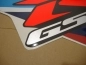 Preview: Suzuki GSX-R 600 2007 - Blue/White - Sticker-Decals