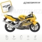 Preview: Honda CBR 600 F4i 2004 in gelb/grau mit Aufkleber-Dekor