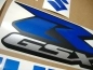 Preview: Suzuki GSX-R 750 - Reflektierend Blau - Custom-Aufkleber-Dekor