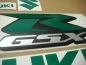 Preview: Suzuki GSX-R 750 - Reflektierend Grün - Custom-Aufkleber-Dekor