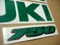 Preview: Suzuki GSX-R 750 - Reflektierend Grün - Custom-Aufkleber-Dekor