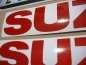 Preview: Suzuki GSX-R 750 - Reflektierend Rot - Custom-Aufkleber-Dekor