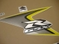 Preview: Suzuki GSX-R 600 2008 - Yellow/Silver - Sticker-Decals