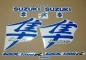 Preview: Suzuki Hayabusa 1999-2007 - Reflective Blue - Custom-Sticker-Decals