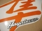 Preview: Suzuki Hayabusa 1999-2007 with Reflective Orange Replica Decal