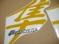 Preview: Suzuki Hayabusa 1999-2007 - Reflektierend Gelb - Custom-Aufkleber-Dekor
