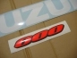 Preview: Suzuki GSX-R 600 2009 - White/Blue - Sticker-Decals