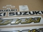 Preview: Suzuki GSX-F 750 Katana 2005 with Blue US Vinyl-Sticker