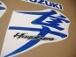Preview: Restauration Aufkleber-Set für Suzuki Hayabusa 2008-2015 in Reflektierend Blau