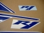 Preview: Yamaha YZF-R1 2014 - Black/Blue - Sticker-Decals