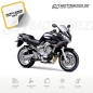 Preview: Yamaha FZ6 Fazer 2004 in schwarz mit Aufkleber-Dekor
