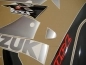 Preview: Suzuki GSX-R 750 2001 mit Rot/Silber/Schwarz Motorrad Dekor
