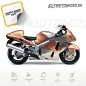 Preview: Suzuki Hayabusa 1999 with Gold/Silver Motorcycle Decals