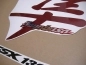 Mobile Preview: Suzuki Hayabusa 1999 with Red/Black Vinyl-Sticker