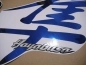 Preview: Suzuki Hayabusa 2000 - Blue/Silver - Sticker-Decals