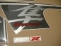 Preview: Restauration Aufkleber-Set für Suzuki Hayabusa 2017 in Schwarz/Grau