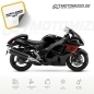 Preview: Suzuki Hayabusa 2018 in schwarz/rot mit Aufkleber-Dekor