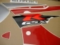 Preview: Suzuki GSX-R 750 2002 - Rot/Silber - Aufkleber-Dekor