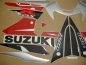 Preview: Suzuki GSX-R 750 2002 - Rot/Silber - Aufkleber-Dekor