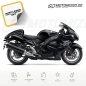 Preview: Suzuki Hayabusa 2019 with Black Motorcycle Decals