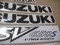 Preview: Suzuki SV 650S 2002 - Gelb - Aufkleber-Dekor
