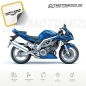 Preview: Suzuki SV 1000S 2004 with Blue Motorcycle Decals
