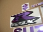 Preview: Suzuki GSX-R 750 Universal with Chrome Purple Replica Decal