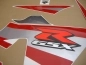 Preview: Suzuki GSX-R 750 2004 - Black/Red - Sticker-Decals
