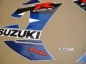 Preview: Restoration Sticker for Suzuki GSX-R 750 2004 in White/Blue