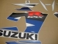 Preview: Suzuki GSX-R 750 2004 - White/Blue - Sticker-Decals