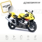 Preview: Suzuki GSX-R 750 2004 with Yellow/Black Motorcycle Decals