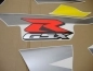 Preview: Suzuki GSX-R 750 2004 - Yellow/Black - Sticker-Decals