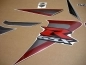 Preview: Suzuki GSX-R 750 2006 - Burgunder/Schwarz - Aufkleber-Dekor