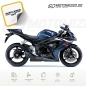 Preview: Suzuki GSX-R 750 2007 with Darkblue/Black Motorcycle Decals