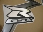 Preview: Suzuki GSX-R 750 2010 - Brown - Sticker-Decals