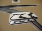 Preview: Suzuki GSX-R 750 2010 - Brown - Sticker-Decals