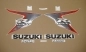 Preview: Suzuki GSX-R 750 2008 with Black/Red Vinyl-Sticker