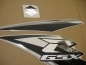 Preview: Suzuki GSX-R 750 2009 - Black/Gold - Sticker-Decals