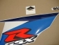 Preview: Suzuki GSX-R 750 2010 - White/Blue - Sticker-Decals