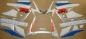 Preview: Suzuki GSX-R 1000 2001 with White/Blue Vinyl-Sticker