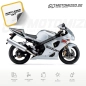 Preview: Suzuki GSX-R 1000 2003 with Silver Motorcycle Decals